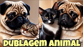 Dublagem animal coletânea Belmiro Memes cat dog pet memesbrasil funny 2024 [upl. by Hescock394]