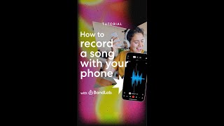 How to record a song with your phone on BandLab [upl. by Ariak]