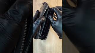 Ручная работаНатуральная кожа изделияизкожи ручнаяработа leather кожа wallet zipperwallet [upl. by Anilahs]