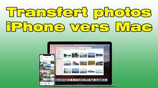 Comment TRANSFERER photo iPhone vers Mac [upl. by Pejsach]