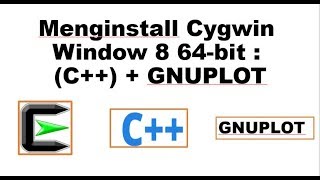 Install Cygwin C dan GNUPLOT [upl. by Harriette]