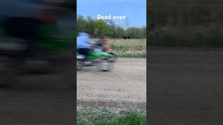 Kawasaki KLX 110 vs SSR 125 Pit Bike Race pitbike moto race [upl. by Rawlinson392]