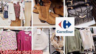 CARREFOUR FRANCE 1310 NOUVELLE COLLECTION FEMME 🚺 [upl. by Suraved645]