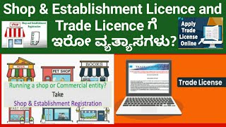 Trade License vs Shop amp Establishment Labour License in kannada [upl. by Verras]