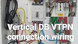 Vertical DB VTPN connection wiring [upl. by Anisah]