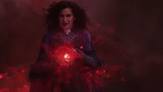 Agatha Harknes and Wandas Final Battle Scene  Agatha All AlongWanda Vision [upl. by Enrahs]