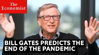 Covid19 Bill Gates predicts the end of the pandemic [upl. by Anilorac232]