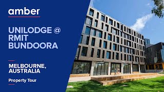 Property Tour  UniLodge  RMIT Bundoora Student Accommodation in Melbourne  Australia  amber [upl. by Aneert]