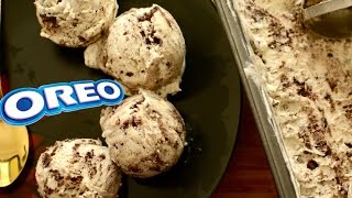 How to Make Oreo Ice Cream at HomeOnly 3 Ingredients  No Eggs No Ice Cream Machine [upl. by Bary]