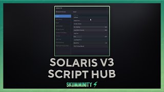 SCRIPT Solaris V3  Insane Fps Game Script Hub SCP 3008 Phantom Forces [upl. by Lothario]