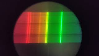 Diffraction GratingTo calculate the wavelength of different colours which are consti of whitelight [upl. by Earvin]