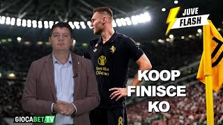 Juve Flash  Koopmeiners finisce ko [upl. by Simonsen]