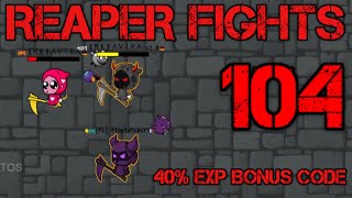 EvoWorldio FlyOrDieio Reaper Fights Ep104 👉 40 EXP BONUS CODE 👉 BOSS KILL [upl. by Ob784]