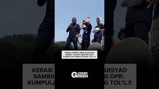 KOMIKA ABDUR ARSYAD ORASI DI DEPAN GEDUNG DPR TOLAK PENGESAHAN RUU PILKADA ‼️ [upl. by Rella423]