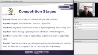 WorldSkills UK Robotics competition webinar [upl. by Strenta302]