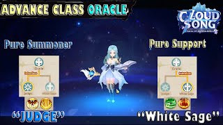 Cloud Song Advance Class F2P paling asik bisa brubah job ‼️ ORACLE  JUDGJE amp WHITE SAGE [upl. by Eiramlehcar]