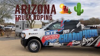 Teenager Wins TRUCK roping in ARIZONA 🏜🌵 [upl. by Evan]