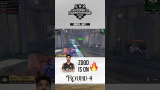 ZGOD on GODMODE in Skyesports Championship 2024🔥 skyesports bgmi [upl. by Armyn]