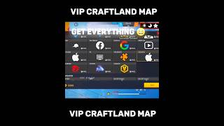 VIP CRAFTLAND MAP 🤯🔥🔥freefire shorts shortsfeed [upl. by Sitnalta]