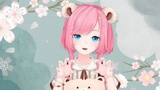 【VTuber】🐻🌸 Sati Akura 🌸🐻 model showcase [upl. by Whale405]