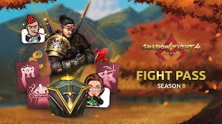 Shadow Fight 4 Arena  Fight Pass Season 8 [upl. by Nnylasor753]