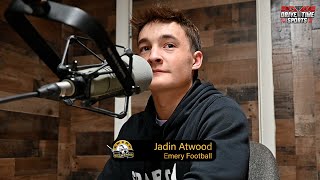 Emery High School kicker Jadin Atwood Eastern Utah Community Credit Union Athlete of the Week [upl. by Nosecyrb]