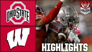 Ohio State Buckeyes vs Wisconsin Badgers  Full Game Highlights [upl. by Kitchen]