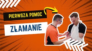 Złamanie pierwsza pomoc 🚨 złamanie [upl. by Cherilyn890]