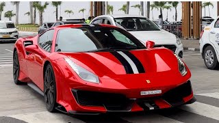 Ferrari “488 PISTA” Bangalore international AirPort Run 🇮🇳🚀🤌❤️ [upl. by Htenek]