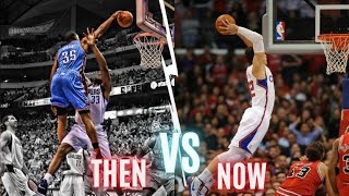 The Evolution of NBA Dunks From Then to Now [upl. by Chinua]