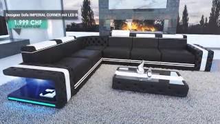 Nativo Möbel Schweiz  Designer Sofa IMPERIAL alle Modelle [upl. by Ayidan144]