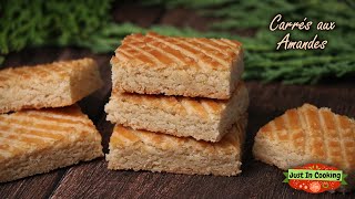 ❅ Recette des Biscuits de Noël Carrés aux Amandes ❅ [upl. by Orola]