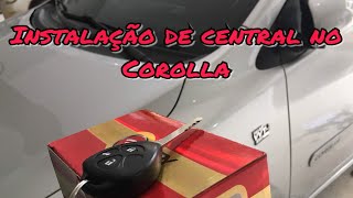 Instalação do Módulo Subida de Vidros rebatimento retrovisor e Tilt Down Corolla [upl. by Denoting657]