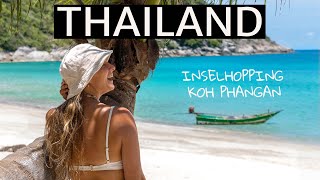 KOH PHANGAN  THAILAND Insel Hopping Urlaub Reise Thailands schönster Strand Backpacking Doku in 4K [upl. by Nnylear949]