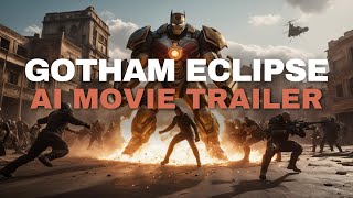 AI movie Gotham Eclipse  fantasy action trailer [upl. by Domph363]