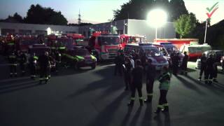 Feuerwehreinsatz in LüchowDannenberg 2013  Feuerwehr aus NRW macht sich auf den Weg [upl. by Spiers]