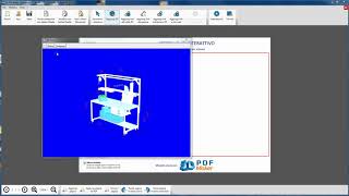 Tutorial 3D PDF Maker StandAlone  2d PDF 3D con modelli Inventor in formato DWG [upl. by Stier549]