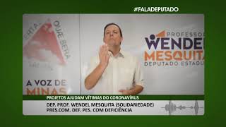 FalaDeputado  Dep Prof Wendel Mesquita SOLIDARIEDADE apresenta alguns de seus projetos [upl. by Candace]