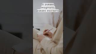 Frase Día 222 “Si puedes imaginarlo puedes escribirlo” MARYAH WELL 🖊️ frasedeldía frases [upl. by Miculek]