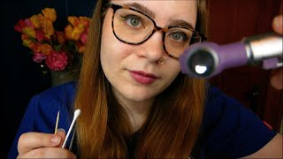 Relaxing HEENT Medical Examination Head Eyes Ears Nose amp Throat 🩺 ASMR Soft Spoken RP [upl. by Adnohs]