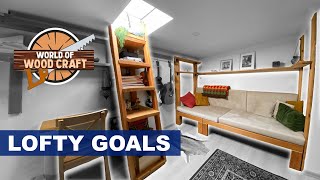 Complete loft makeover to make dream hobby room [upl. by Magocsi]