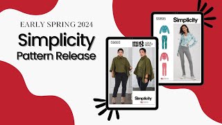 Simplicity Early Spring 2024 Pattern Release [upl. by Eneloj]