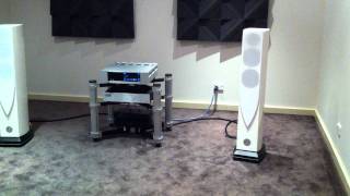 New ATOHM Speakers  Jeff Rowland  Bladelius Embla  Siltech IsoTek at Absolute Hi End [upl. by Rramaj]