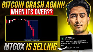 BITCOIN Crash Again  MTGOX Is Selling  Bitcoin Updates Today [upl. by Nwahsor]