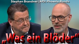 Wie Stephan Brandner AfD in der PhoenixRunde den Politmedienbetrieb völlig demaskiert [upl. by Wong919]