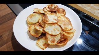 Chips de pommes de terre faites maison au four [upl. by Einafets]