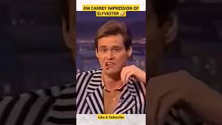 Jim Carrey impression of Slyvester jimcarrey legend memes shorts impression funny comedygold [upl. by Agle]