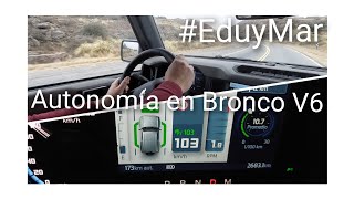 FORD BRONCO V6 EduyMar  quotSuerte y que le ande bienquot  Cosas que pasan en los viajes de test [upl. by Katie311]