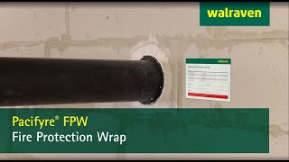 Walraven Pacifyre® FPW Wrap and Pacifyre® A Acrylic Sealant [upl. by Aramoj232]