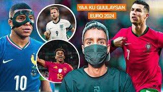 Qarankee ku guulaysan doona Euro 2024 [upl. by Cockburn]